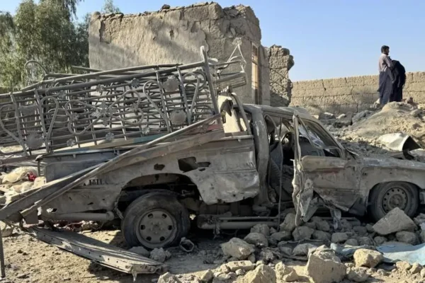 PAKISTAN LAUNCHES AIRSTRIKES IN AFGHANISTAN, DOZENS KILLED.