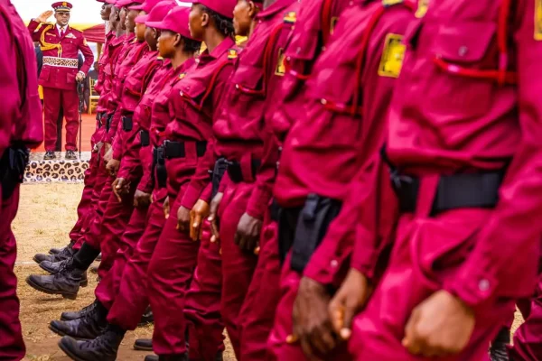 AMOTEKUN PARADES 35 SUSPECTED KIDNAPPERS IN ONDO.