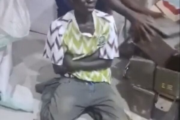 BORNO SECURITY FORCES NAB SUSPECT OVER 1,300 SPENT BULLET CASINGS.