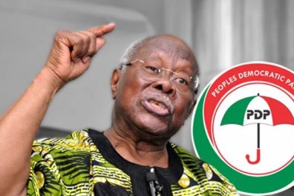 LAGOS PDP SANCTIONS BODE GEORGE, 23 OTHERS.