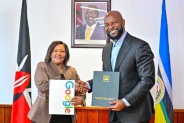 KENYA ANNOUNCES GOOGLE PARTNERSHIP.