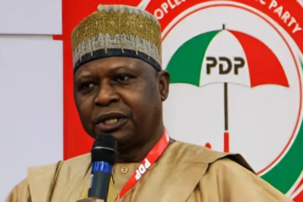 TURAKI-LED PDP FACTION CONDEMNS INEC MOVE TO ISSUE CANDIDATE UPLOAD CODE TO WIKE-BACKED GROUP.