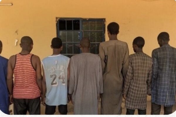 KEBBI POLICE NAB SEVEN SUSPECTED BANDITS.