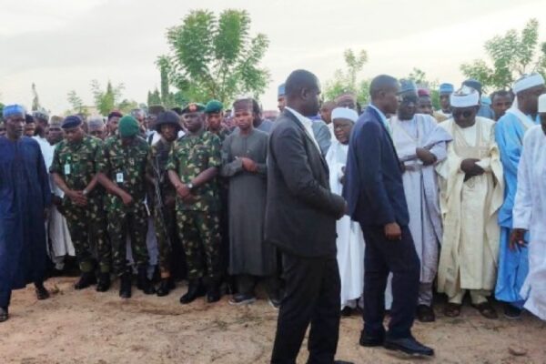 RETIRED MAJOR GENERAL RABE ABUBAKAR LAID TO REST IN KATSINA.