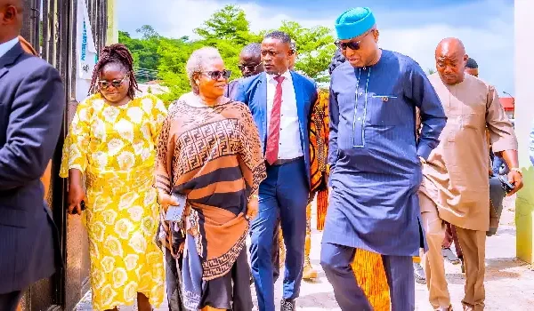 OYEBANJI VISITS EKITI WORSHIPERS RELEASED AFTER MONTHS IN CAPTIVITY.