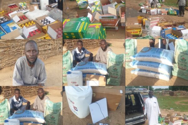 TROOPS INTERCEPT 6 SUSPECTED TERRORIST SUPPLIERS, SEIZE STARLINK, FERTILIZER, ACID IN BORNO.