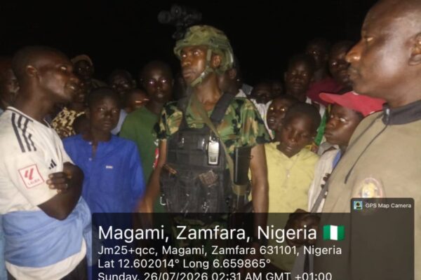 SECURITY FORCES FREE 48 HOSTAGES IN ZAMFARA RAID, ONE PERSON DIES.